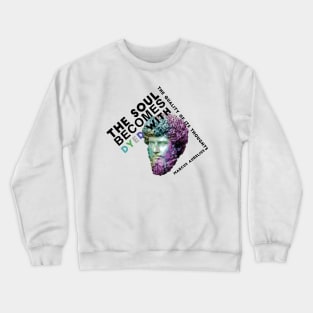 Stoic Quote by Marcus Aurelius Crewneck Sweatshirt